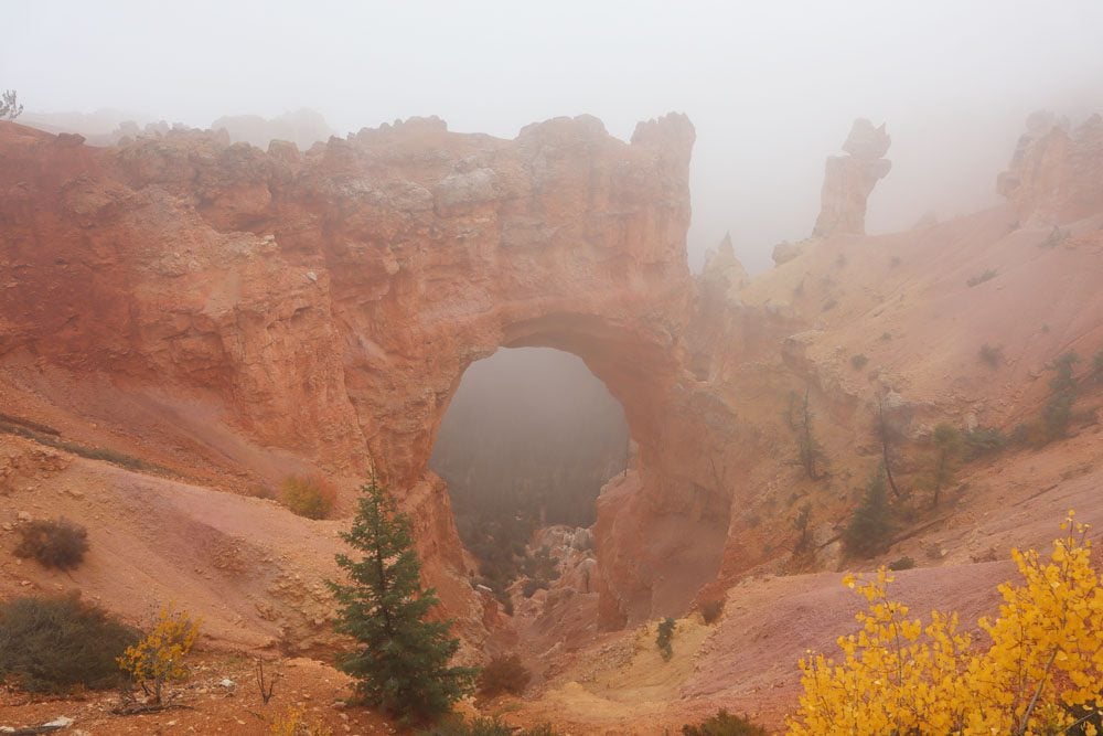 The Natural Bridge Bryce Canyon