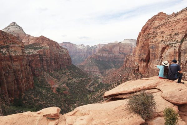 The best hikes in zion national park - post cover