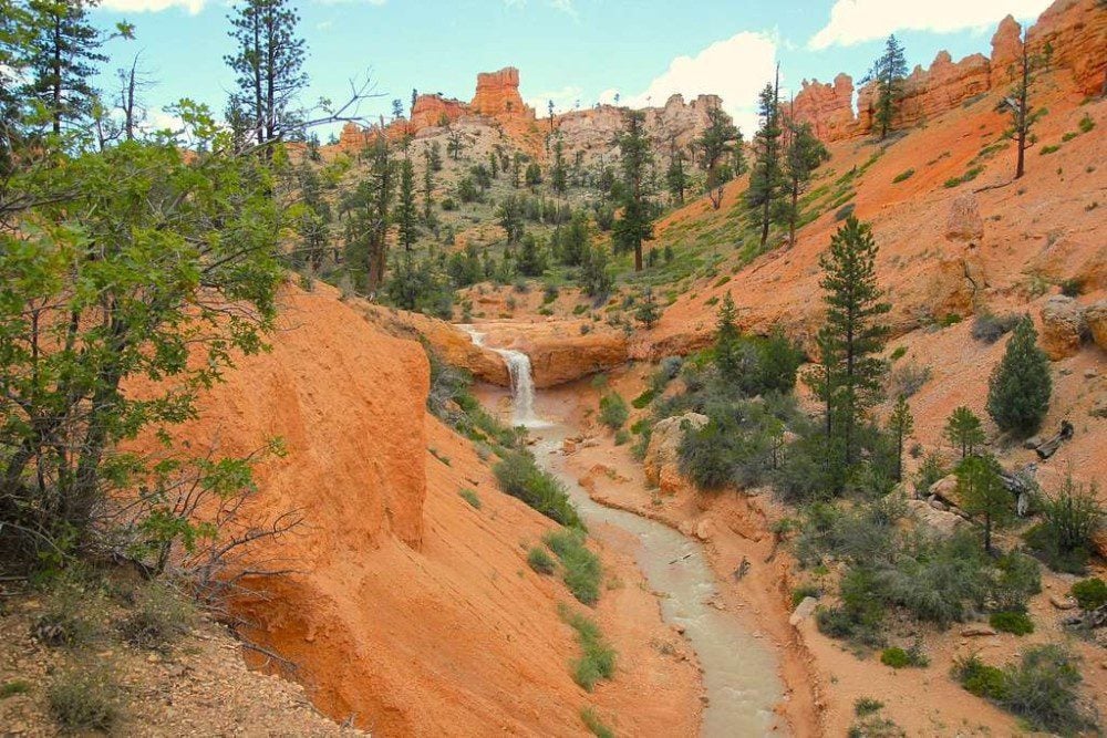 mossy cave trail bryce canyon hike