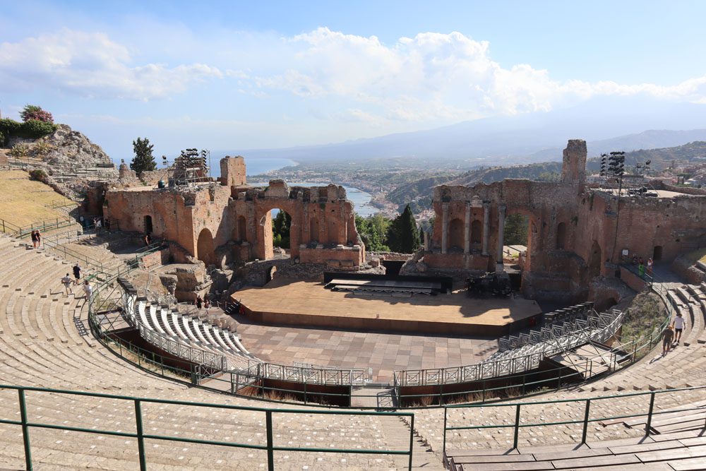 Ancient Greek Theater - Taormina - Sicily