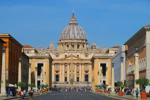 Approaching-St.-Peters-Square-Rome