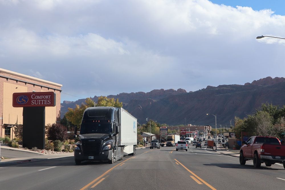 Moab Main street Utah