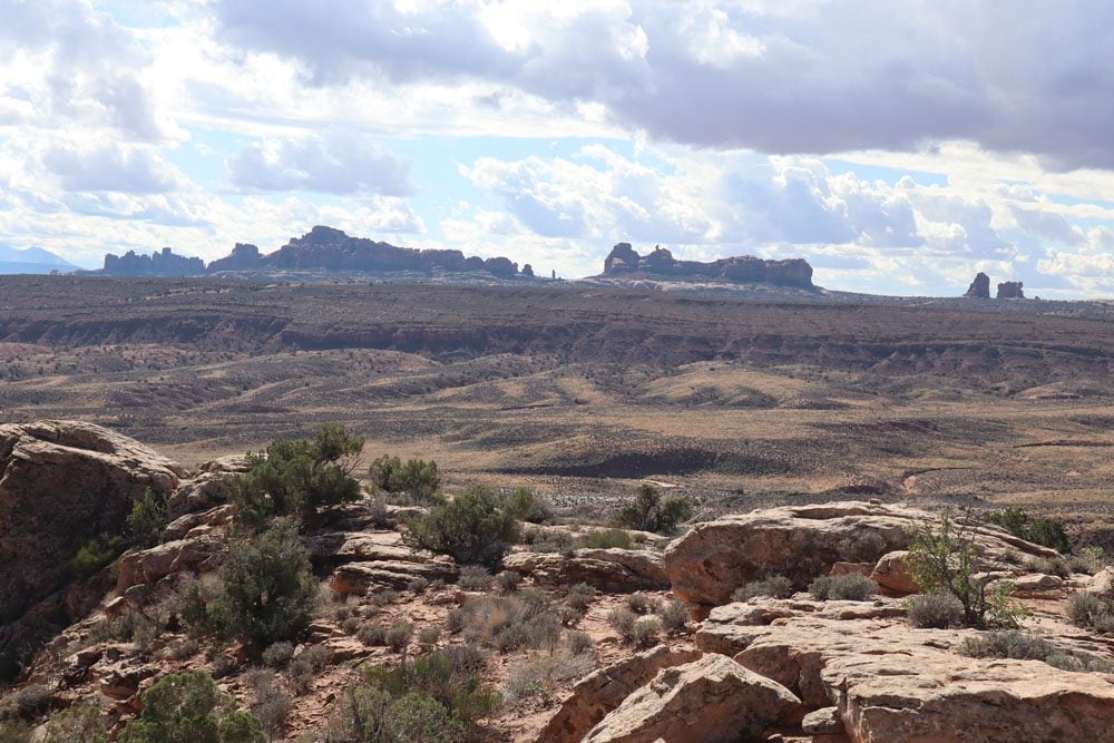 Panorama Point - scenic lookout - Arches National Park
