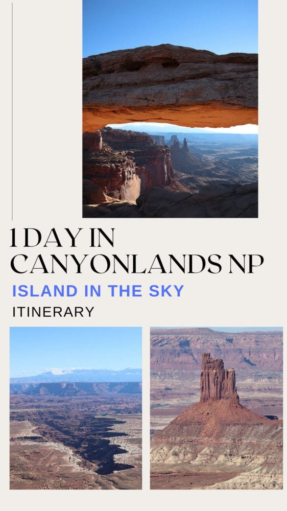 1 Day In Canyonlands National Park Itinerary - pin