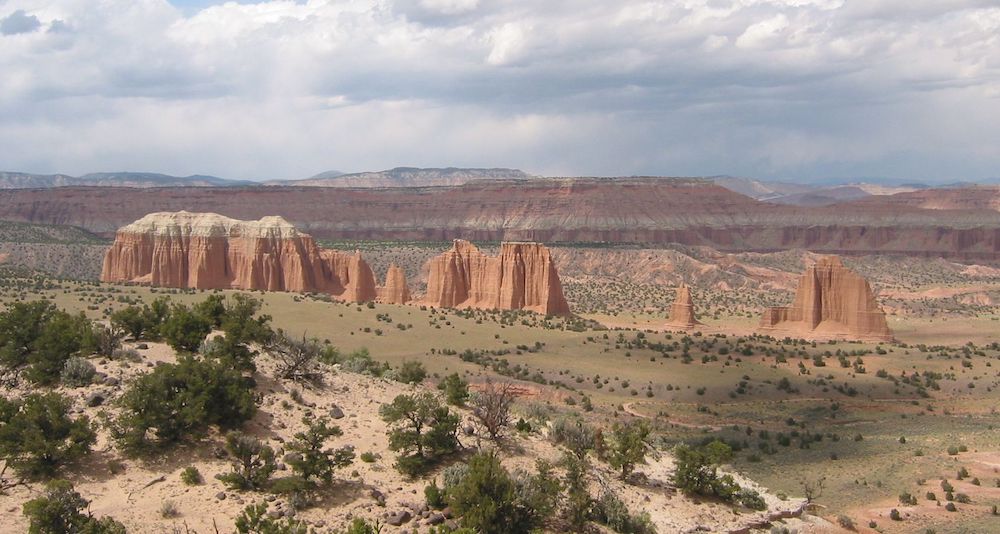 Cathedral Valley - Capitol Reef - Utah - by Bob Palin