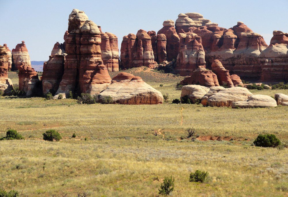 Chesler Park Loop Trail - The Needles - Canyonlands NP - by Fabio Achilli