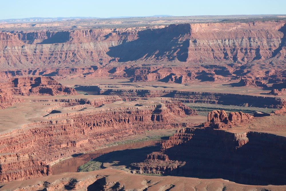 Colorado River from - Dead Horse Point - Utah
