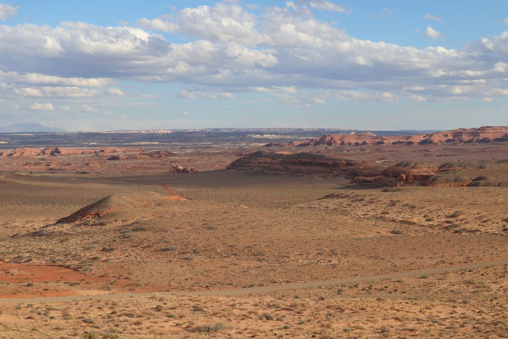 Driving to Horseshoe Canyon - Canyonlands National Park - Utah