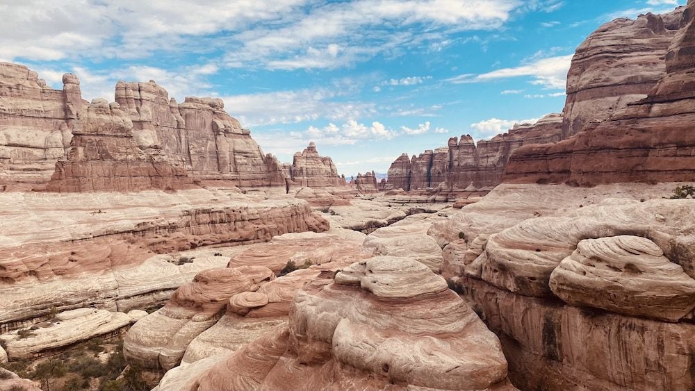 Druid Arch Trail - The Needles - Canyonlands NP - by Dan Nevill