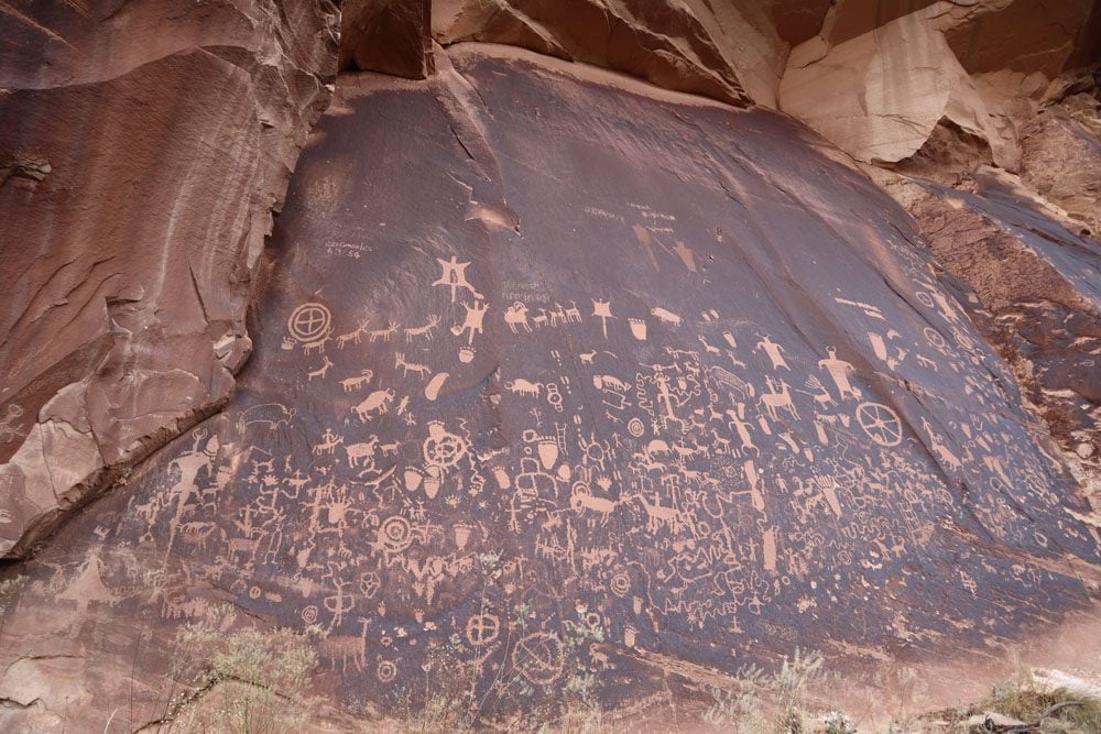 Newspaper Rock - Utah