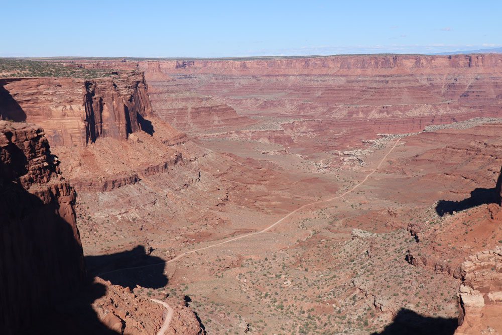 Shafer Trail Viewpoint - Island in the Sky - Canyonlands National Park - Utah