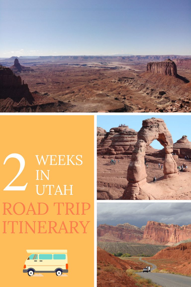 2 week utah road trip