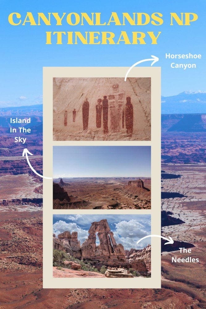 Two or Three Days In Canyonlands NP Itinerary - pin