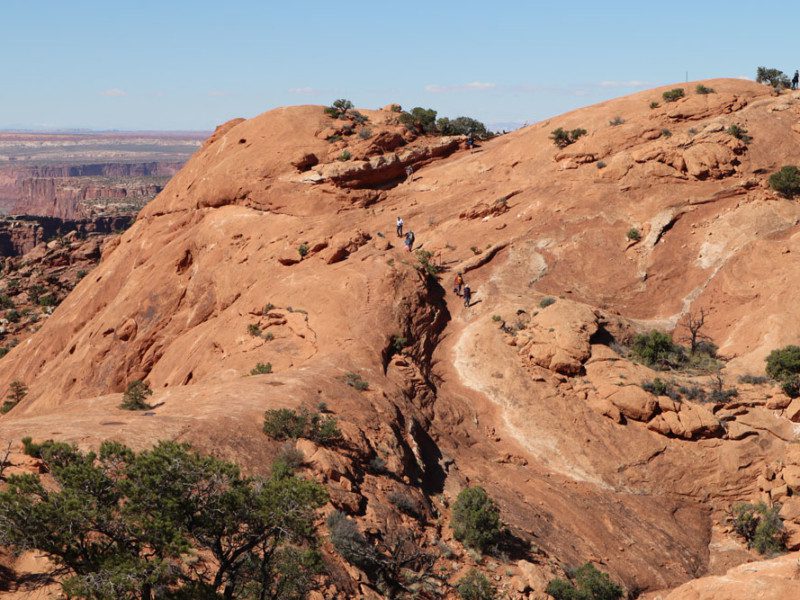 Upheaval Dome Trail - Island in the Sky - Canyonlands National Park - Utah