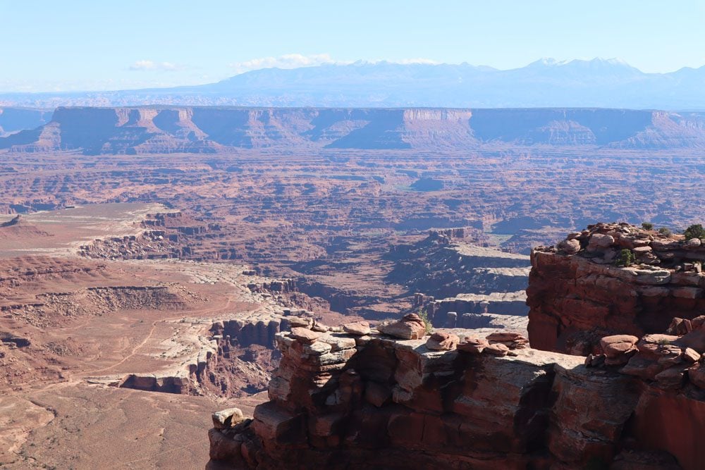 White Rim Overlook - Island in the Sky - Canyonlands National Park - Utah