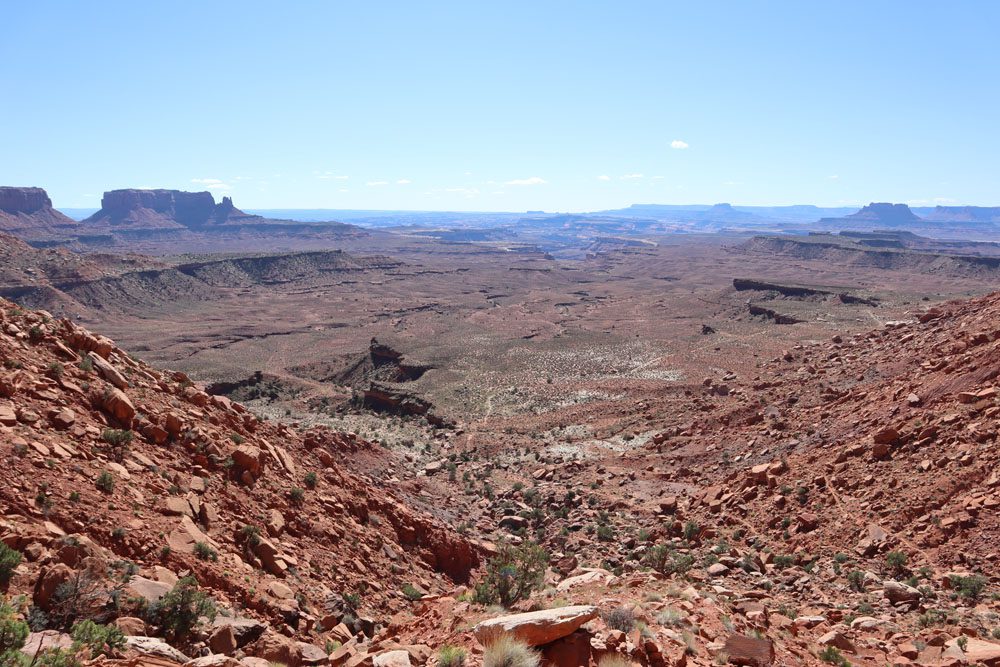 White Rim from Murphy Trail Hike - Island in the Sky - Canyonlands National Park