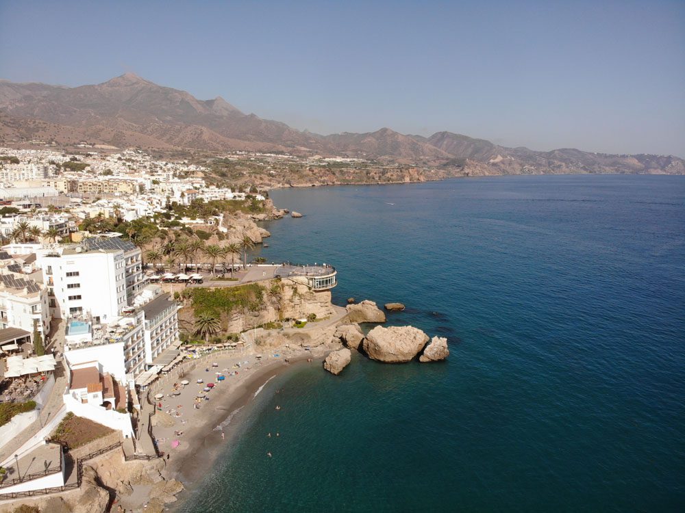 Balcón-de-Europa-and-beach-Nerja-Andalusia-Southern-Spain