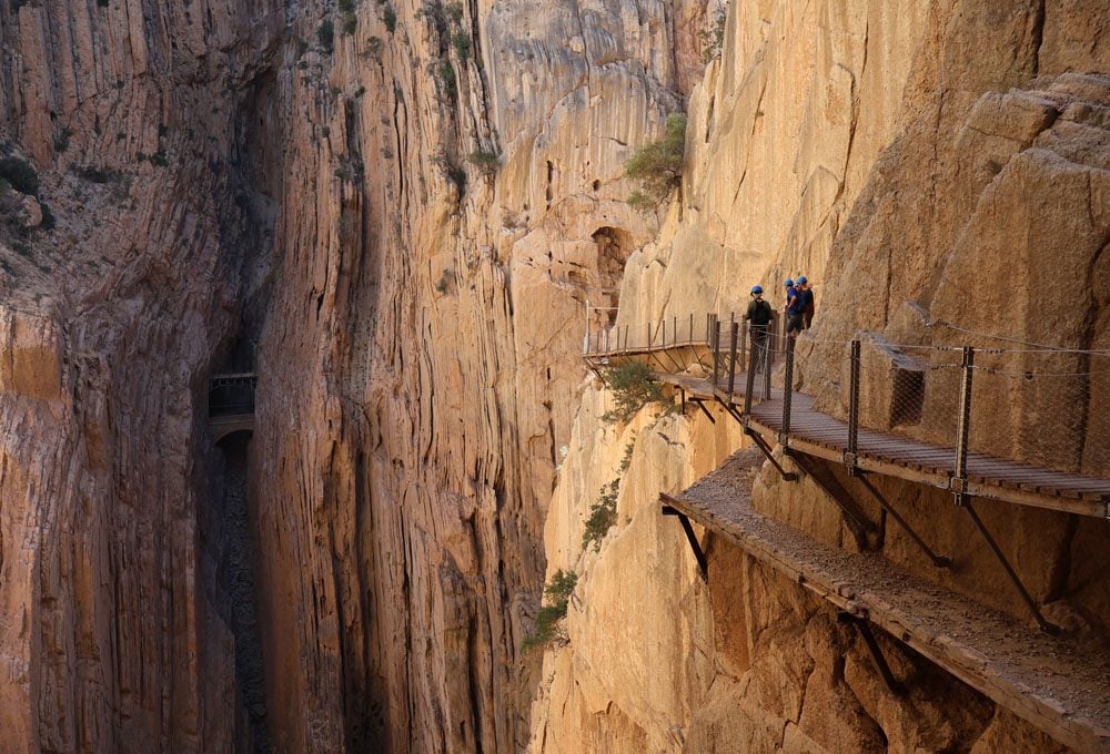 Caminito del Rey cliff trail - Andalusia Southern Spain
