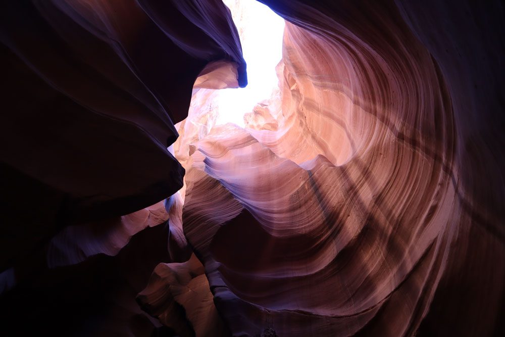 Light in Antelope Canyon