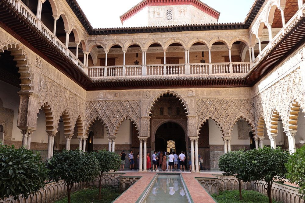 Palacio del rey Don Pedro - Seville Alcazar - Andalusia Southern Spain