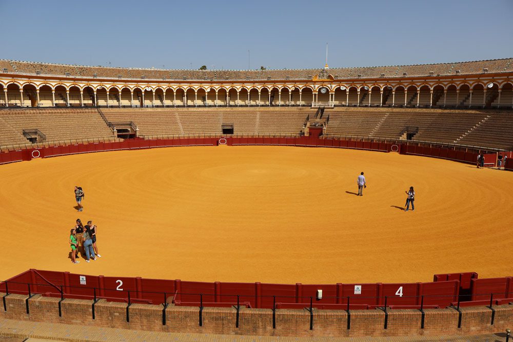 Seville bullfighting ring - Andalusia Southern Spain