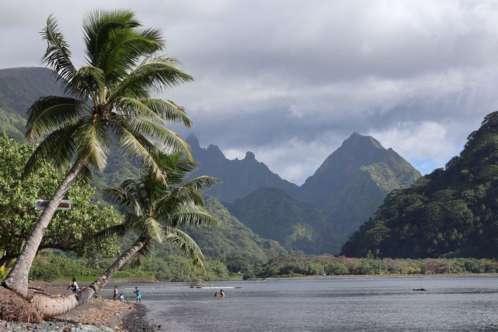 Tautira Beach - Tahiti - French Polynesia