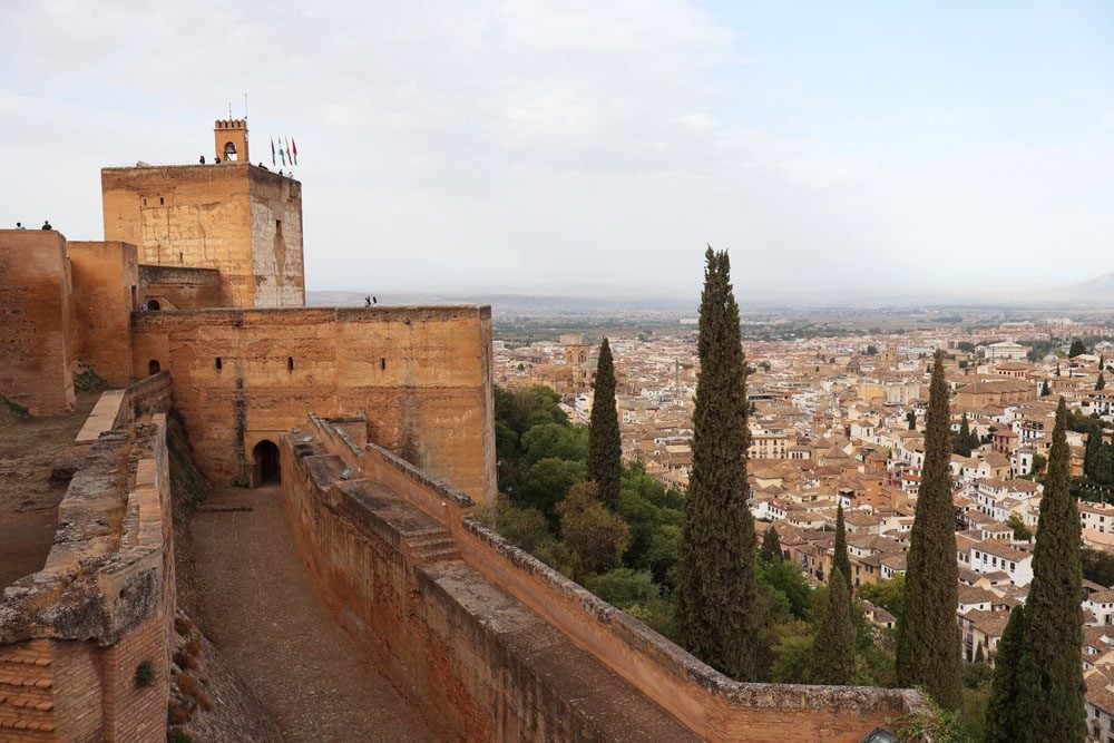 Torre de la Vela - Alhambra - Granada - Andalusia Southern Spain