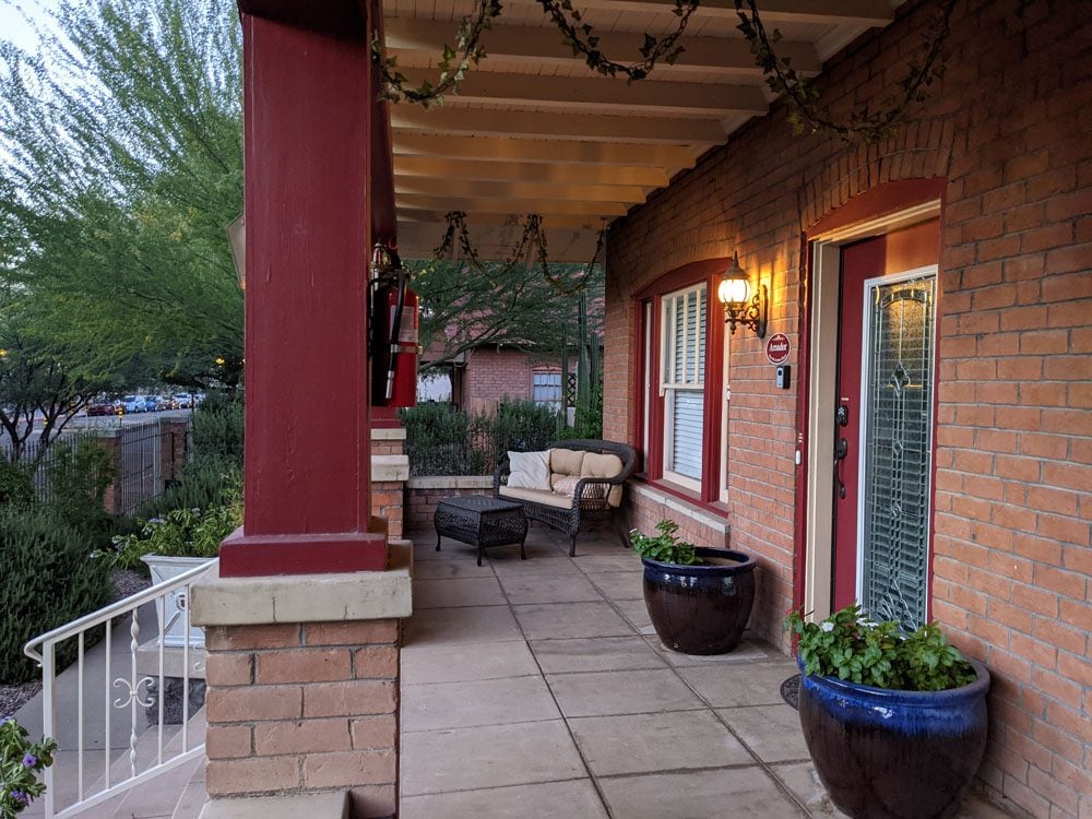 El Amador Downtown Luxury Inn - Tucson - porch
