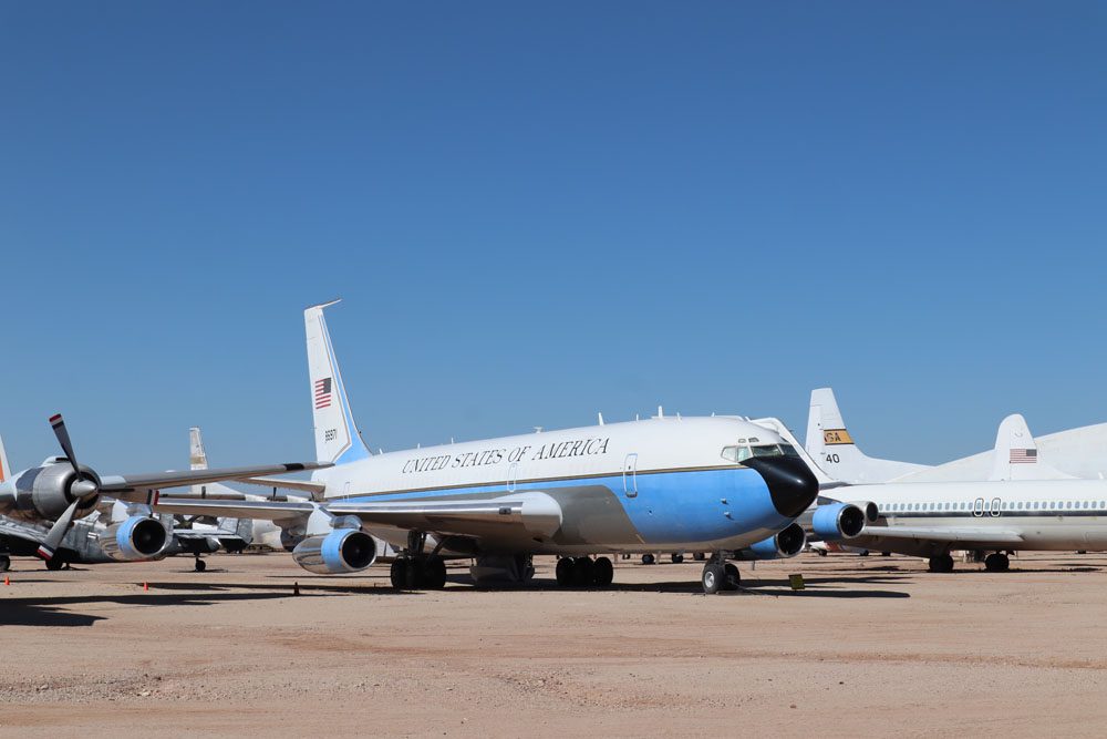 Old air force one at Pima air and space museum - tucson