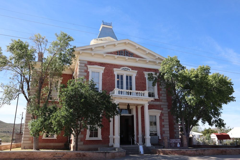 Tombstone Courthouse - exterior