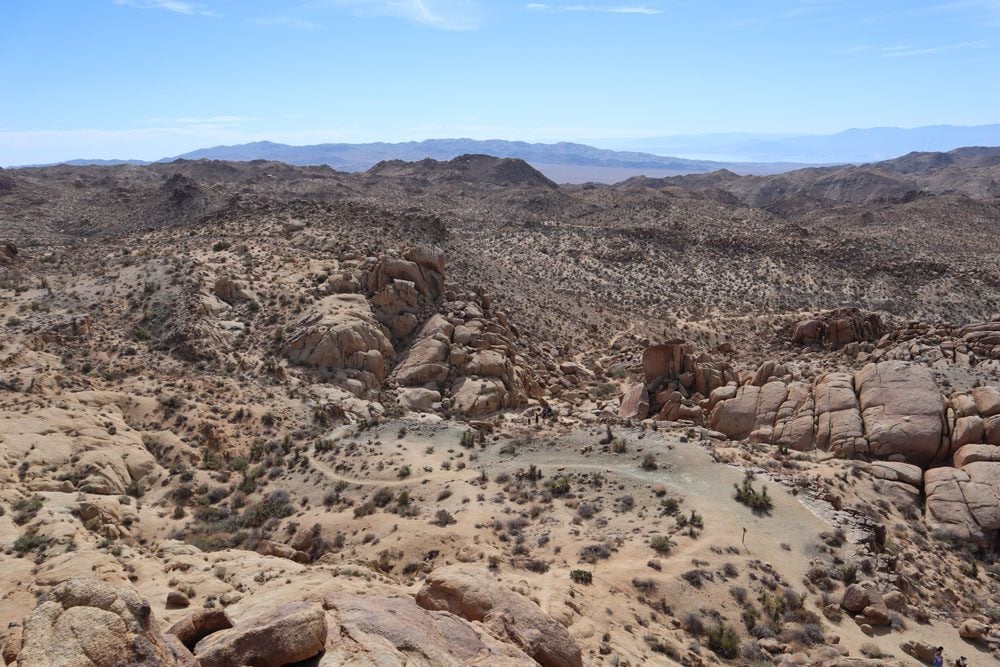 Mastodon Peak Trail - Joshua Tree National Park california