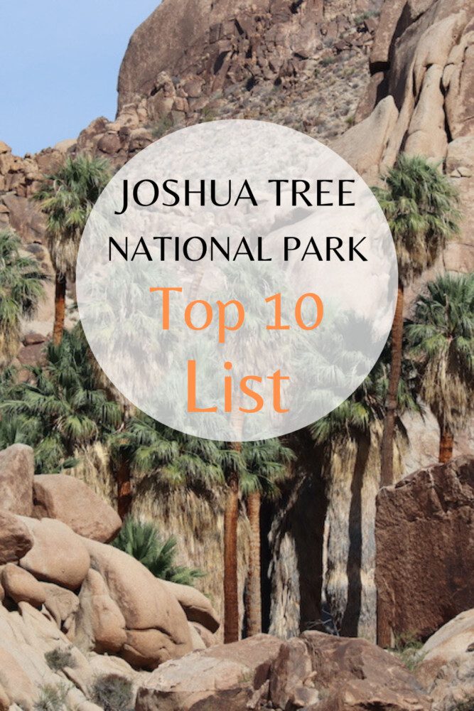 Top 10 Things To Do In Joshua Tree National Park - pin
