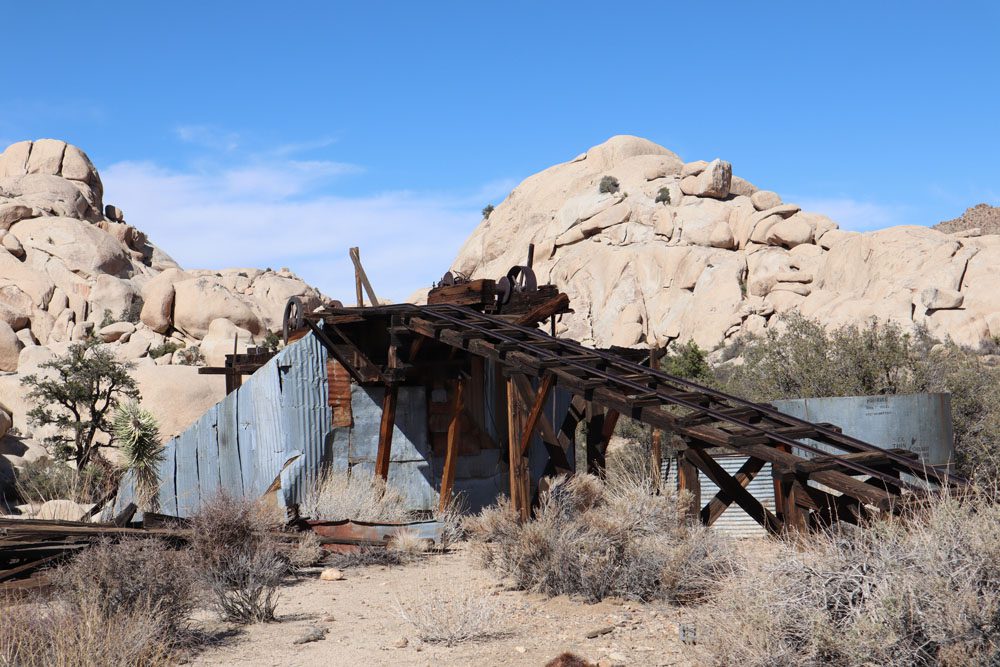 Wall Street Mill - Joshua Tree National Park california