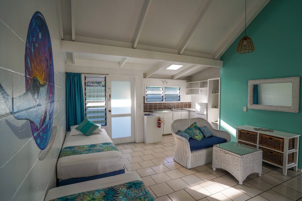 The Black Pearl at Puaikura - Rarotonga Hotel - Cook Islands - Gardenside suite 3