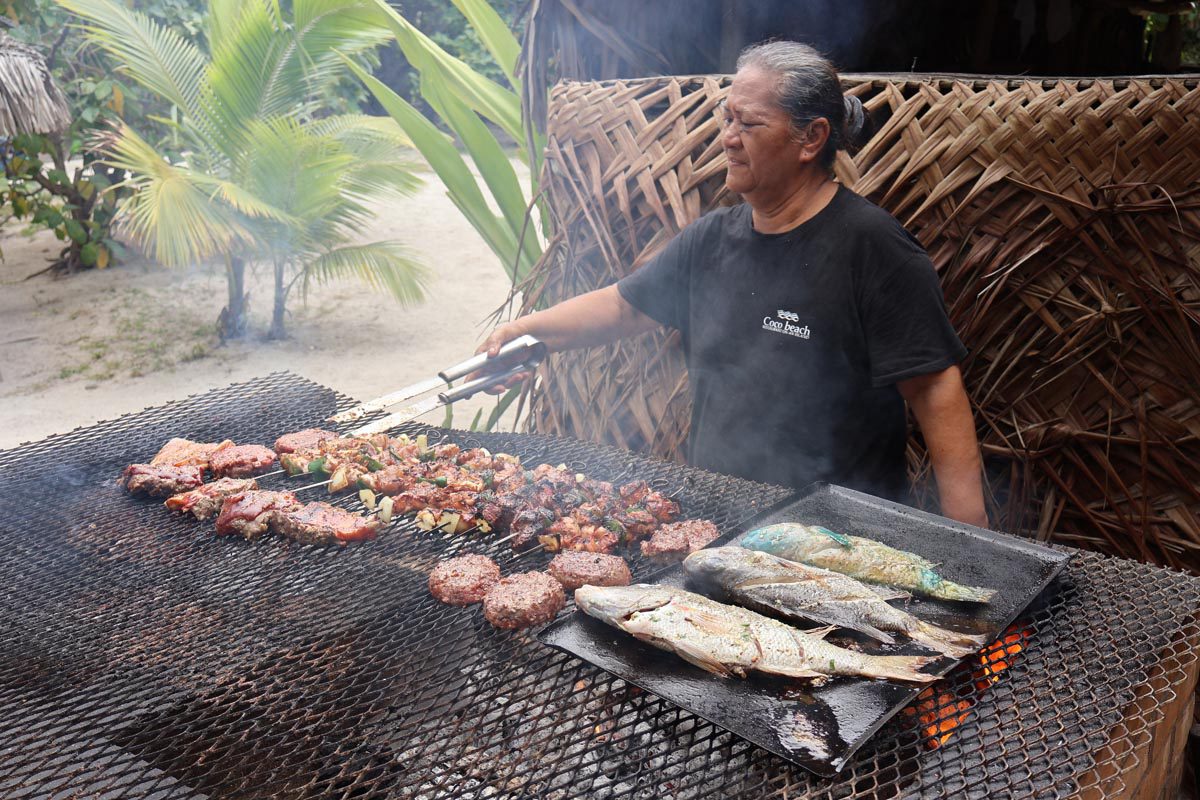 Coco Beach Restaurant - Moorea - BBQ