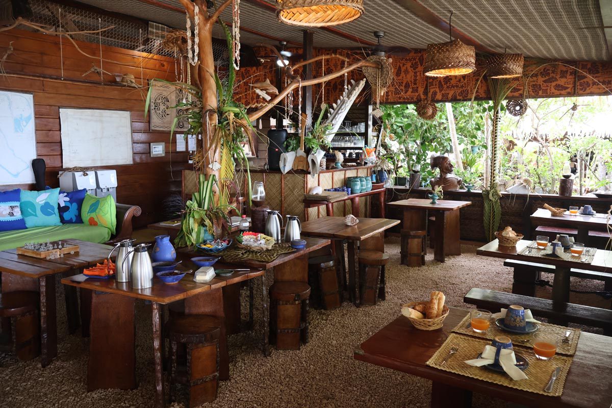 Dining room - Pension Raimiti - Fakarava South - French Polynesia