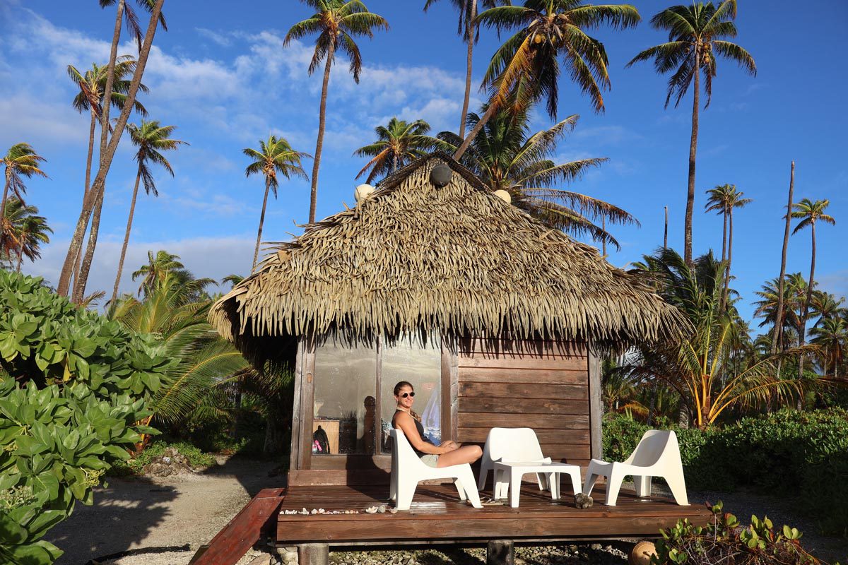 Ella at Pension Raimiti - Fakarava South - French Polynesia