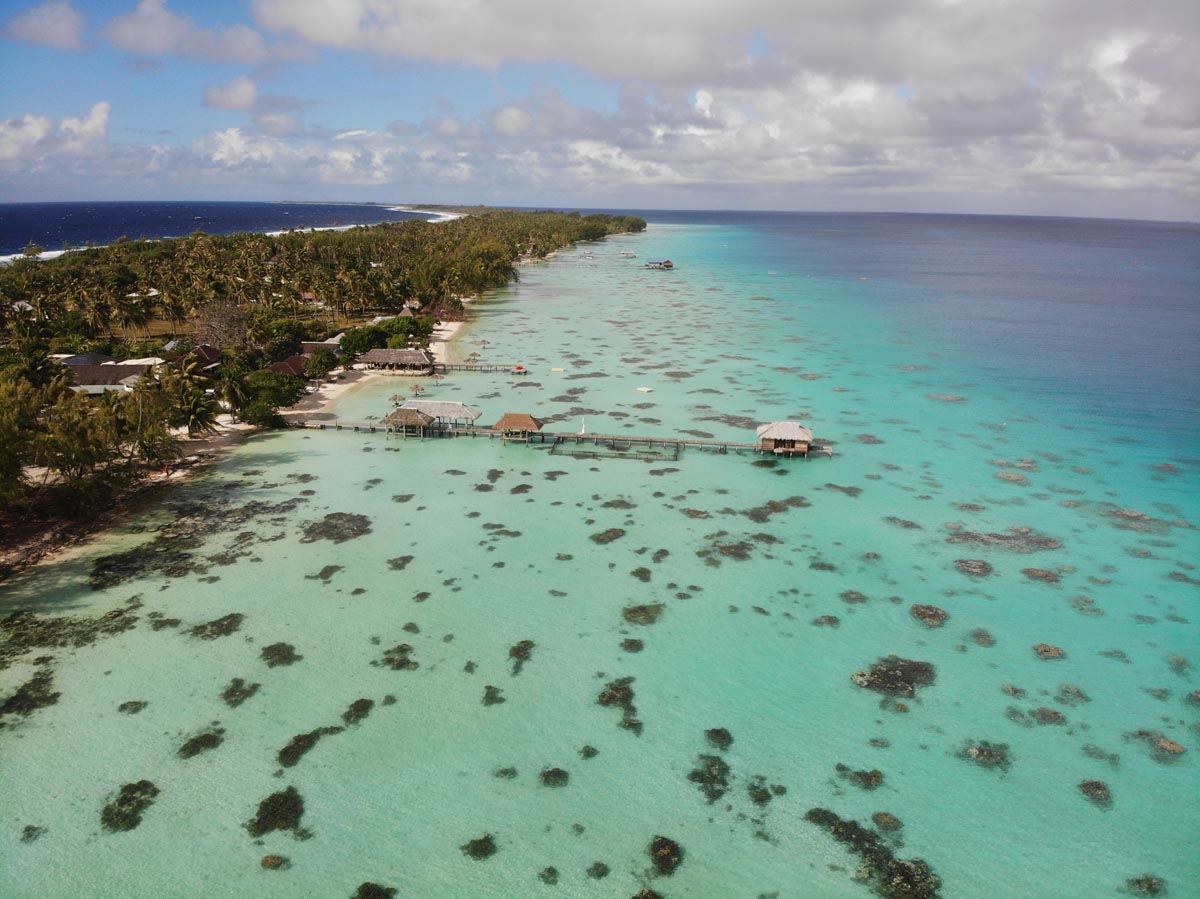 Fakarava-North-French-Polyensia-aerial-view-of-lagoon