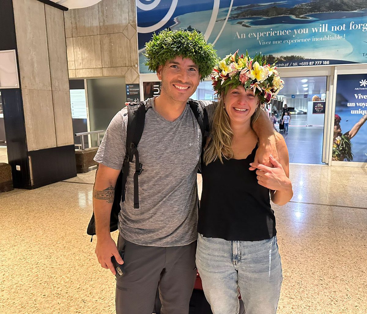 Honeymoon in Tahiti - arrival