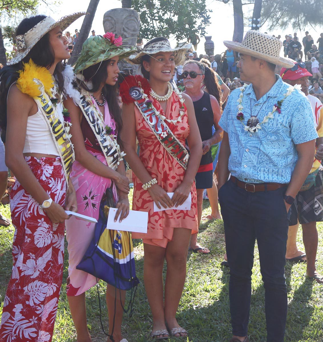 Miss Tahiti at the Heiva Festival - French Polynesia