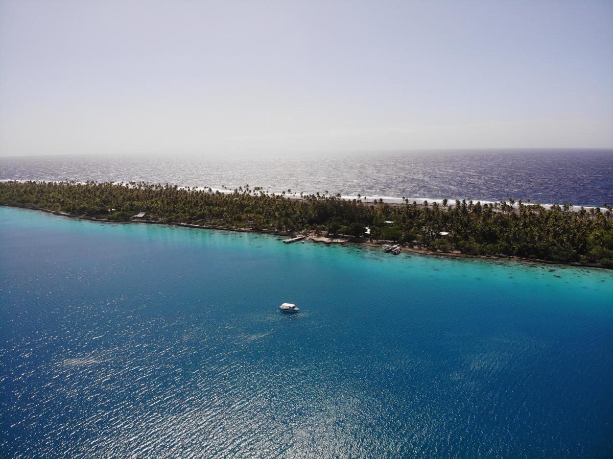 Pension-Raimiti-aerial-view-Fakarava-South-French-Polynesia