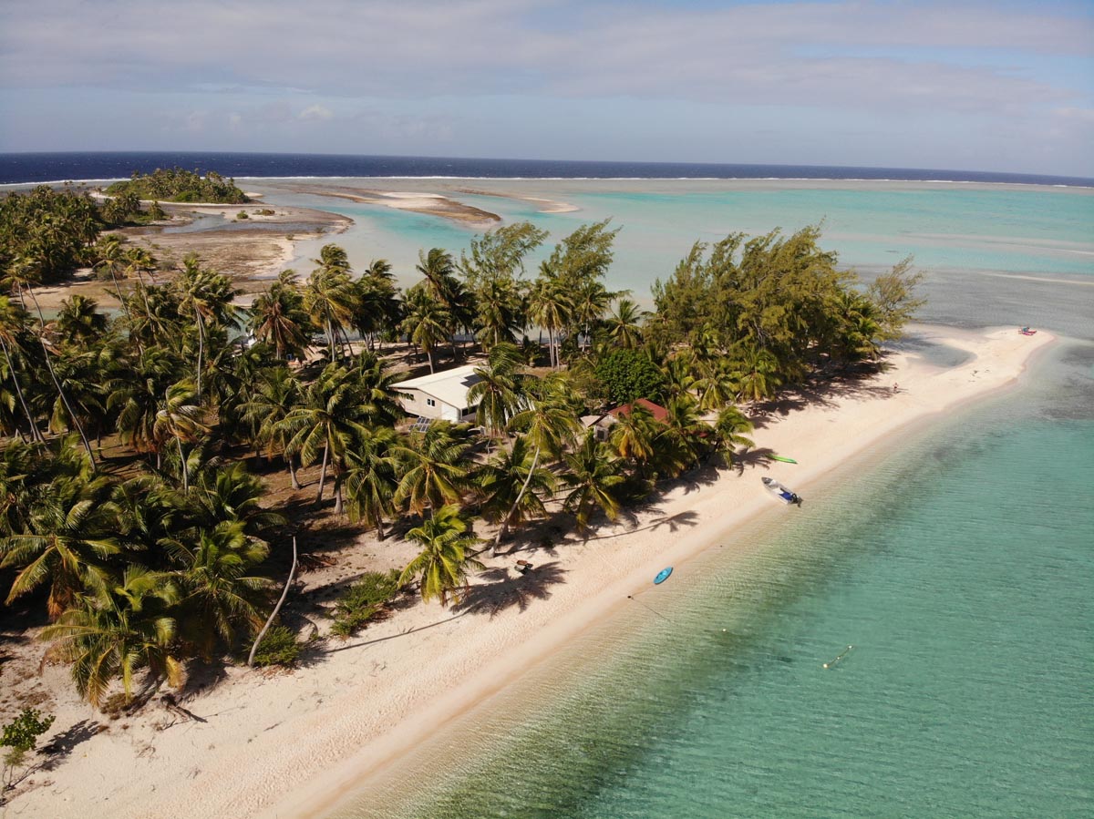 Pink-Sand-Beach-Fakarava-South-French-Polynesia-aerial-view