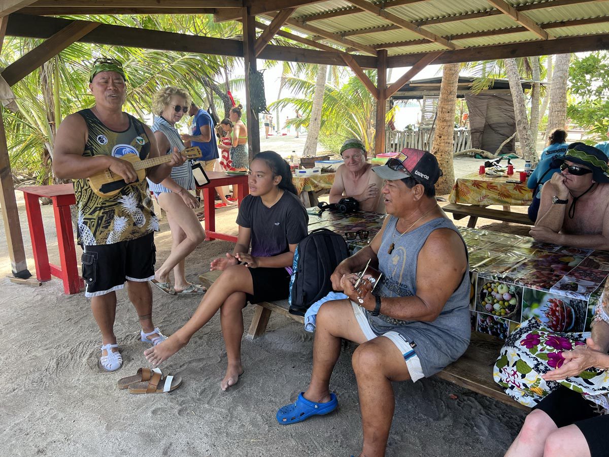 The Blue Lagoon Rangiroa - music