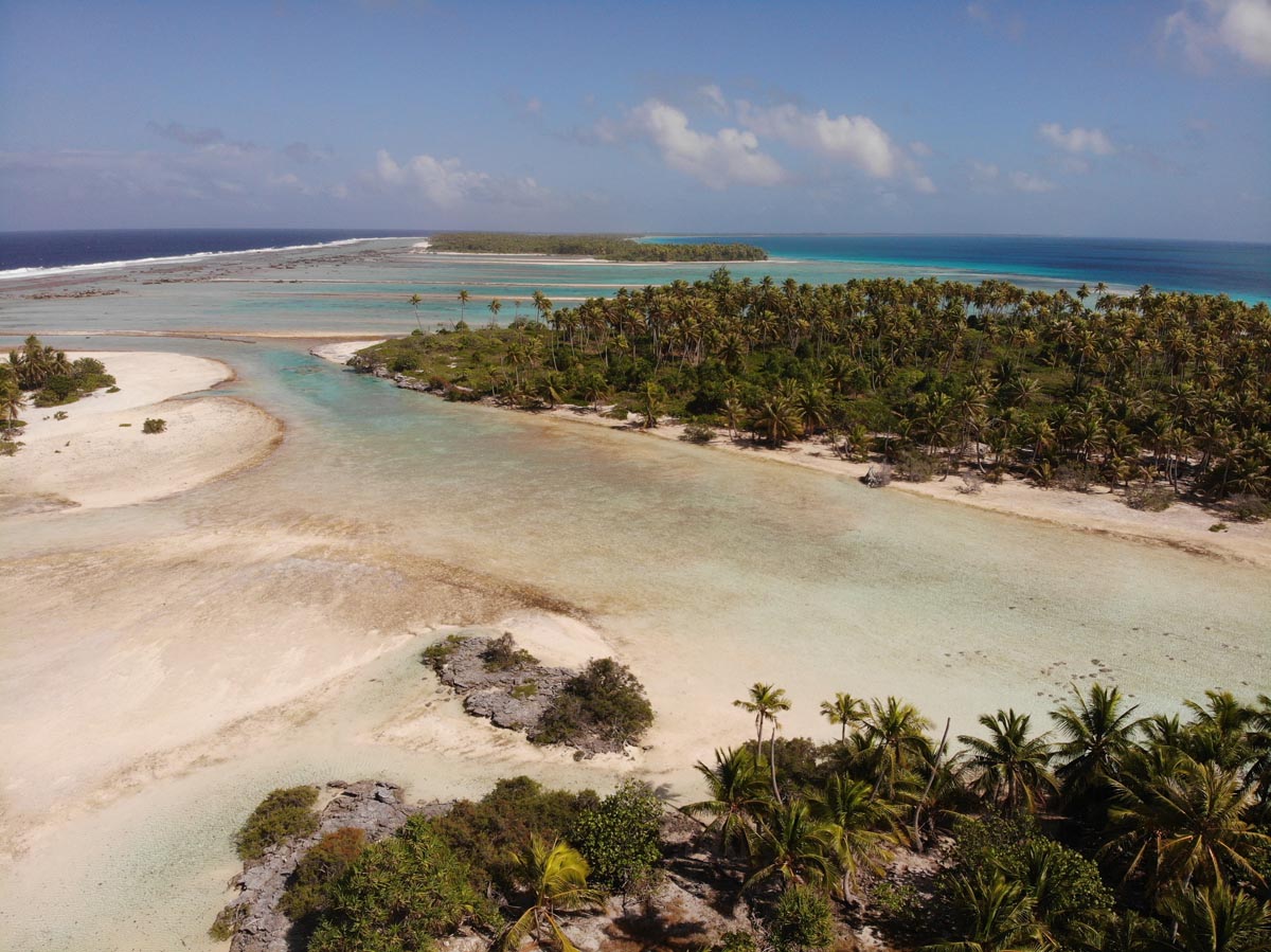 אי האלמוגים באטול רנגירואה - פולינזיה הצרפתית