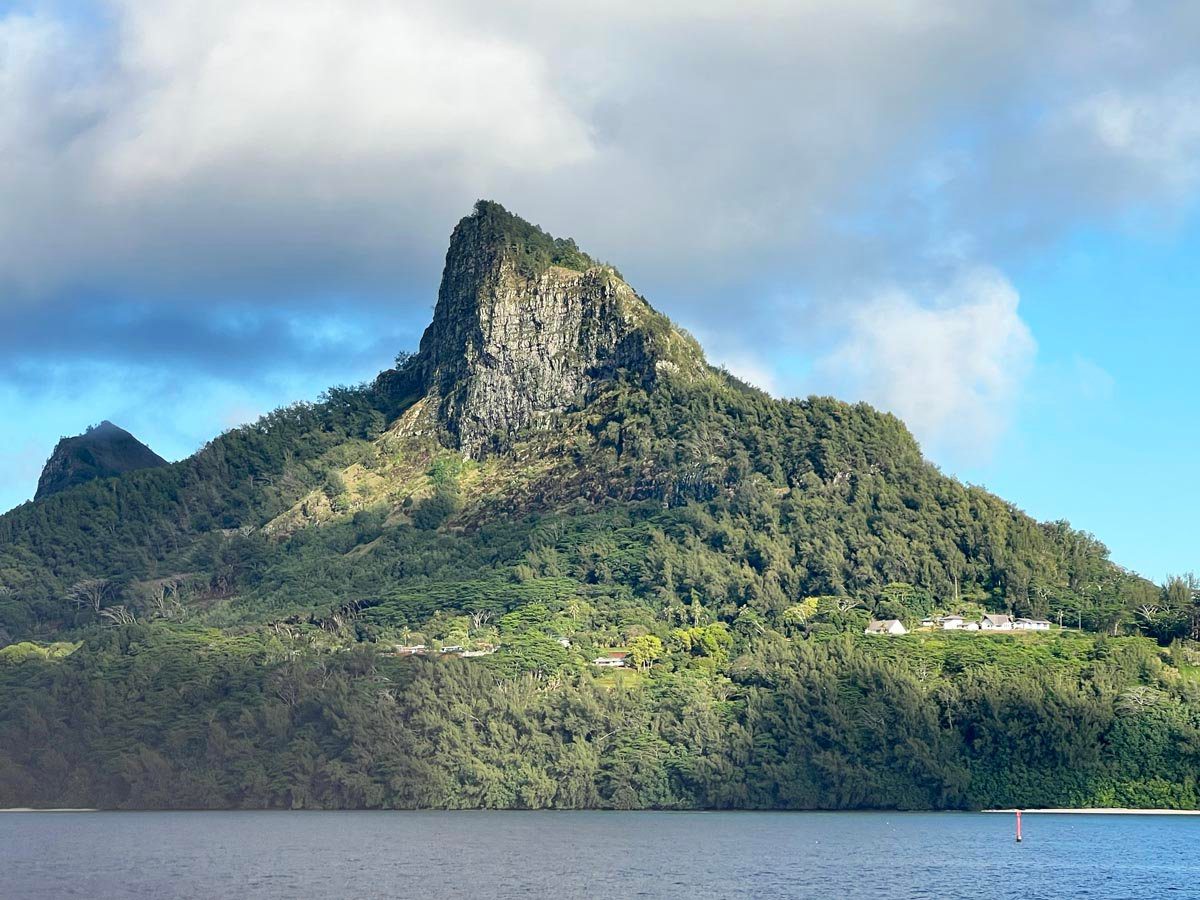 Mount duff Mangareva Gambier Islands