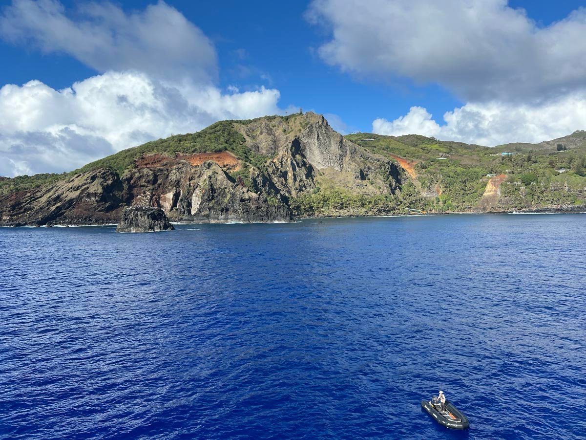 Pitcairn Island coastline