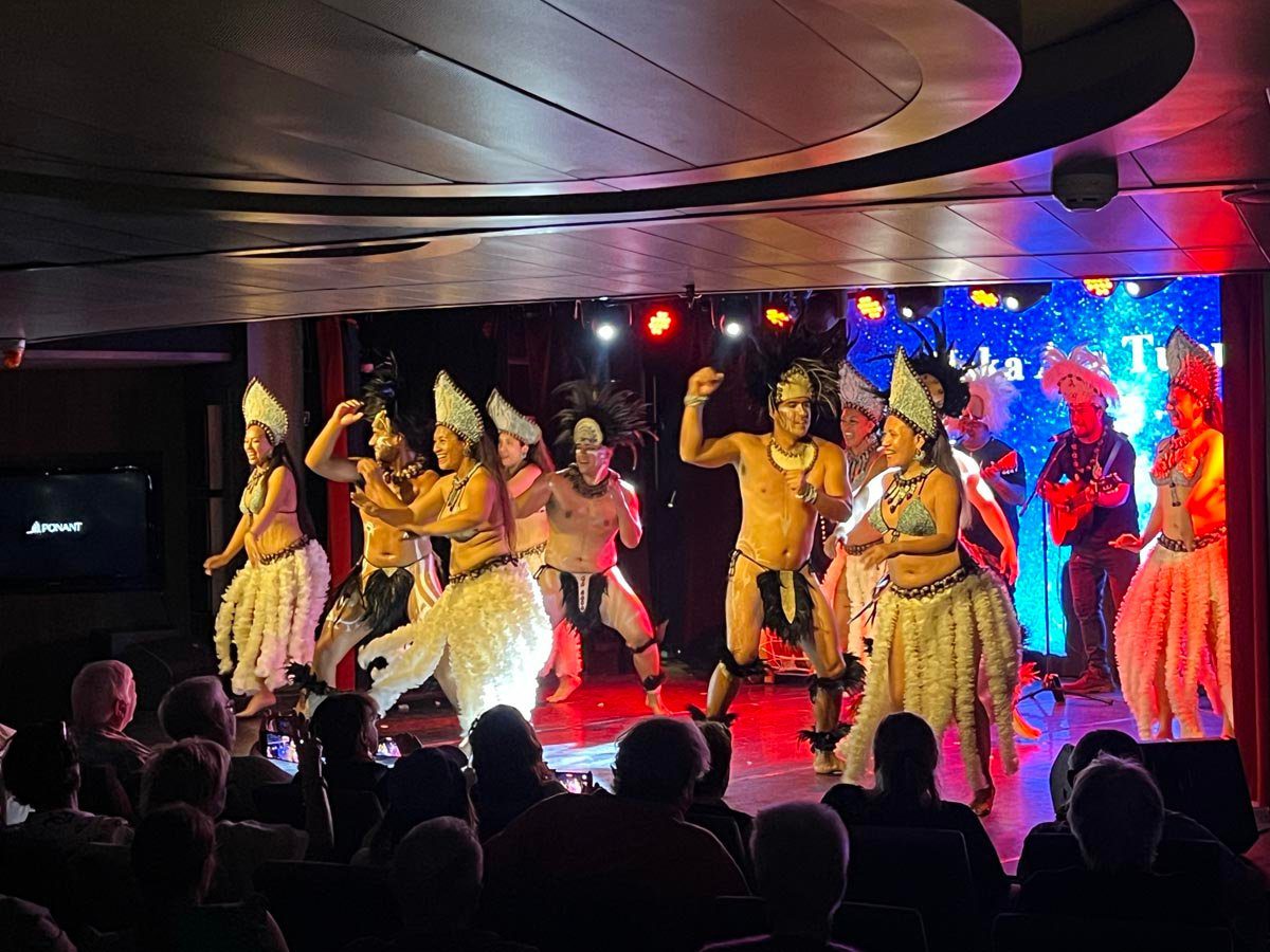 Rapanui dancing in Easter Island