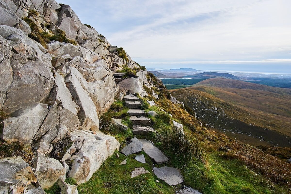 Diamond Hill in Connemara Ireland