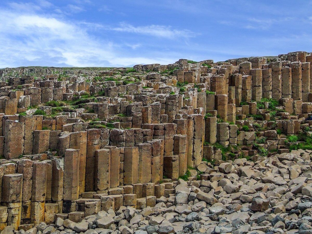 the Giant's Causeway in northern ireland