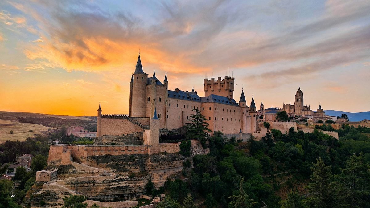 Segovia Castle Spain